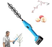 Electric Fruit Tree Blossom Thinner, Handheld Bud Flower Cutter with 2 Batteries, 4 Adjustable Speeds, Forward/Reverse, Efficient Pruning Tool for Flowers