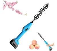 Electric Fruit Tree Flower Pruning Machine, Handheld Bud Cutter with 2 Batteries, 4 Speeds, Forward/Reverse for Garden Flowers