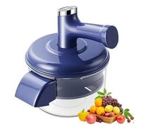 Electric Fruit & Vegetable Peeler, 2-in-1 Grape Peeler & Egg Whisk, Automatic Fast Peeling Machine for Grapes, Potatoes, Fruits, Detachable Design for Kitchen Prep, Juicing, Baking