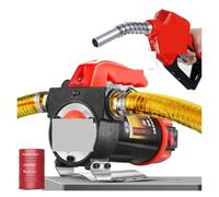 Electric Fuel Transfer Pump 12V/24V/220, 12GPM Convenient Oil Fuel Dispenser Automatic Start-Stop for/Kerosene/Oil(Set Meal 1)