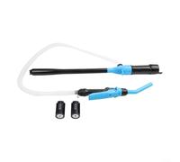 Electric Fuel Transfer Pump Battery Operated Siphon Oil Extractor Fast Flow for Car Truck Boat Diesel Petrol Liquid Moving Tool Black White Orange(blue)