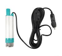 Electric Fuel Transfer Pump with 12V 24V DC Power, 38mm Submersible Metal Pump for Efficient Transfer of Diesel, Kerosene, Motor Oil, and Water (D)