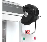 Electric Garage Door Opener with 2 Remotes, 800 N, Automatic Roller Door Mechanism for Store, Warehouse, Farm and Barn Use