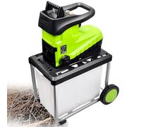 Electric Garden Chipper Shredder, 2800W, 45mm Branch Cutter, 60L Box