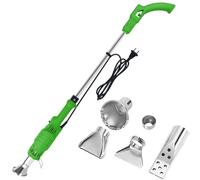 Electric Garden Weed Burner, 2000W Thermal Weeder Tool, 5 Nozzles, 500 L/min Air Flow, Adjustable Temperature 80-650 ℃, Ideal for Weeding, Melting Ice, Clearing Snow