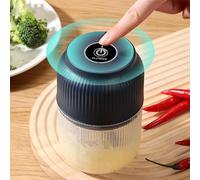 Electric Garlic Chopper, Electric Kitchen Mixer And Blender, 4.72 * 3.15 Inches Portable Wireless Garlic Grinder With 6 USB Charging For Garlics, Onion, And Ginger Processing Vegetable Dicer Mini