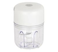 Electric Garlic Chopper | Small Portable Cordless 304 Stainless Steel Chopper with USB Rechargeable for Vegetables Peppers