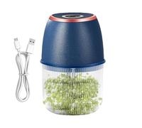 Electric Garlic Crusher | 350ml Food Processor Vegetable Cutter for Kitchen,Portable Chopper Machine - for Meat Ginger Chili Garlic Fruit Beans Vegetables
