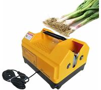 Electric Garlic Cutter, Double Head Root Remover Machine for Kitchen | Electric Garlic Cutter for Easy Root and Stem Removal, Efficient Kitchen Tool for Hassle-Free Cooking