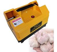 Electric Garlic Onion Cutter, Dual Blade Vegetable Chopper, Quick Root & Beard Removal, Efficient Meal Prep Kitchen Tool