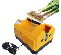 Electric Garlic Root Stem Cutters, Double Headed Remover for Garlic, Onion and Garden Roots, Efficient Cutting Tool for Quick Harvesting