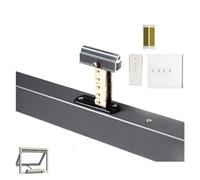 Electric Gate Opener Kit, 24v Smart Actuator Window Opener Electric Motor Black Automatic Close/Open Skylight/Greenhouse Tuya Smartlife(Kit3)