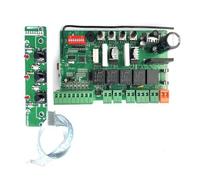Electric Gate Opener Kit, 24VDC Motor Swing Gate Opener Circuit Board Card Controller Motherboard Plate (Remote Control Optional)(1 Remote Control kit)
