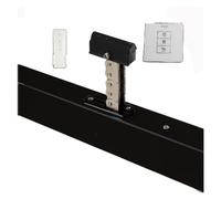 Electric Gate Opener Kit, 500mm Chain Window Opener Aluminum Window Motor Skylight Actuator DIY Smart Home Basement Awning Engine Optional Remote Control(Kit2)