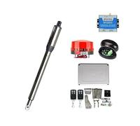Electric Gate Opener Kit, Automatic 300KG Single Leaf Door Electric Swing Gate Opener Motor DC Single Linear Actuator Operator Access Control System(Kit 7)