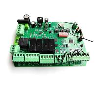 Electric Gate Opener Kit, Swing Gate Opener Motor Controller Circuit Card Main Board Only Use for 24VDC(4REMOTE Control KIT)