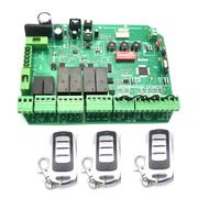 Electric Gate Opener Kit, Universal 24vDC Circuit Board for Automatic Double Arm Pendulum Opener Control Panel Smart Center System(Kit1)