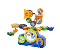 Electric Gear Building Blocks,Educational Learning Fun Interlocking Set | Building Block Toys | for Boys Girls Indoor Inside Home House Bedroom Living Room Garden Yard