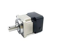 Electric Gearbox Nema23 Stepper electronic starter Gearbox, Helical Gear Planetary Gearbox, 3:1-100:1,6.35/8/11/14mm Input for Nema23 60mm 400W Servo High Precision(8mm Input,Ratio 4 to 1)