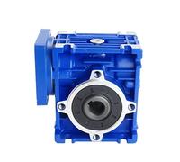 Electric Gearbox NMRV040 Worm Gearbox, Ratio 5:1 to 100:1, Gearbox Reducer for Nema 34 Nema 24 Stepper electronic starter : Ratio 60-1, Voltage : for Nema24)(For Nema34,Ratio 5-1)