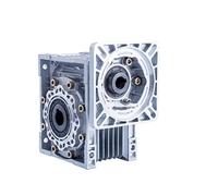 Electric Gearbox RV030 Worm Gearbox Speed Reducer for NEMA 23 electronic starter, 5:1-80:1 11mm Input Shaft NMRV030 Worm Reducer : 5 Ratio 1, Voltage : Flange 90X90)(Flange 90x90,20 ratio 1)