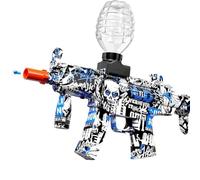Electric Gel Ball Blaster, High Speed Automatic Splatter Ball Blaster with 60000+bullet and Goggles, Rechargeable Splatter Ball Toys for Outdoor Activities Shooting Game Party Favors，water bullet