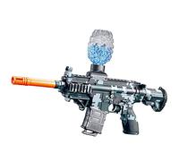 Electric Gel Ball Blaster M416, Automatic Splatter Ball Blaster with Goggles & 20000 Ammo, Soft Bullet Blaster Toy Gun for Outdoor Shooting Team Game for Adults and Kid (Green)