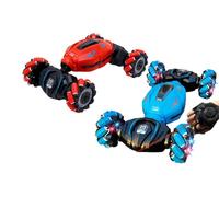 Electric Gesture Sensing Remote Control Stunt Car: Blue