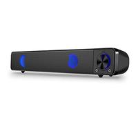 ELECTRIC GIANT Computer Speaker, Wired Computer Speakers Portable Home Theater Stereo Soundbar Speaker USB Soundbar with One-button Control for PC Desktop Laptop Tablet Smartphones MP4 MP3