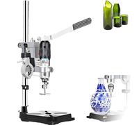 Electric Glass Bottle Cutter for DIY Crafts, 72W Cutting Kit with 36 Pieces, Clamping Range 0.6-6.0mm, Suitable for Various Bottles