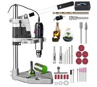 Electric Glass Bottle Cutter with Multi-Function Cutting, Grinding, Drilling and Polishing Machine for DIY Craft Projects, 36-Piece Tool Kit