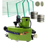 Electric Glass Edge Polishing Machine, 800W Hand-Held Grinder for Bevelled Glass, Marble & Ceramic, 8000r/Min, Ideal for Polishing & Edging Projects