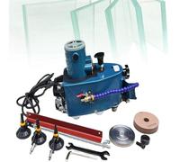 Electric Glass Edger, 800W Grinder for Marble and Acrylic, 3-20mm Thickness, 8000r/min for Right Angle, Curve, Inner Circle, Outer Circle