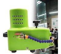 Electric Glass Edging Machine - 800W Portable Edger for Straight Round Bevel Edge Trimming, 8000RPM for 5-12mm Glass