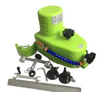 Electric Glass Edging Machine, 800W Portable Polisher for Straight Round Bevel Edges on Plexiglass Acrylic Marble Ceramic