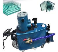 Electric Glass Edging Machine, Portable Edger for Straight, Round, Bevel Edges, DIY Glass Corner Grinding, Polishing Tool for Glass and Stone