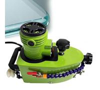 Electric Glass Edging Machine, Portable Glass Bevel Edge Trimmer for DIY Glass Corner Grinding and Polishing, Suitable for Glass and Stone