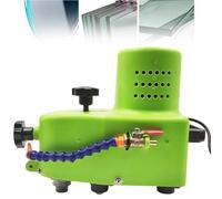 Electric Glass Edging Machine - Portable High-Speed 800W Grinder with Polishing Wheel for Marble Stone and Tile Trimming