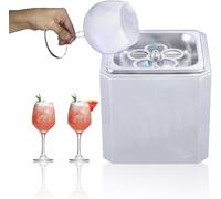 Electric Glass Freezer, CO2 Glass Chiller, Multicolor LED, Instant Drink Chiller, 8-10 Seconds/Cup Instant Glass Chiller for Cocktail, Beer, Drinks, Wine