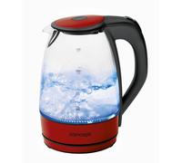 Electric Glass Kettle Cordless 1.7L 2200W LED Illuminated Triple Safety System