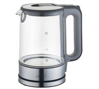 Electric Glass Kettle Cordless 1.7L Rotating Base LED Backlight Kitchen 2200W UK