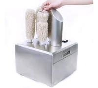 Electric Glass Polisher, Professional Drying and Cleaning Machine, Removes Water Stains and Fingerprints, Ideal for Bars and Kitchens