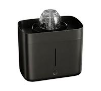 Electric Glass Rinser Tea Cup Washer Desktop Automatic Cup Washing Machine with 1.6L Water Tank High Pressure Jets for 3-10cm Diameter Cups Portable Bottle Washer for Home, Bar & Coffee Shop (Black)