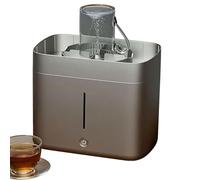Electric Glass Rinser Tea Cup Washer,High Pressure Cup Washing Machine with 1.8L Water Tank, Automatic Stop,Convenient Water Addition,Desktop Bottles Washer,for φ3-10CM Tea Sets(Gray)