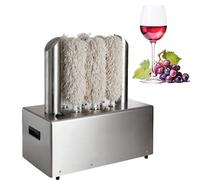 Electric Glass Washer Machine with 136℉ High Temperature Drying Function for Wine Glasses, Commercial Use