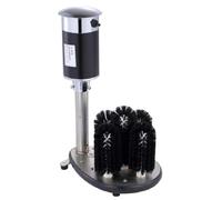 Electric Glass Washer, Upright Cleaning Machine for Wine Glasses and Beer Cups, Cleans Up to 1200 Cups per Hour for Bars and Cafés