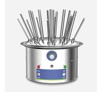 Electric Glassware Drying Rack, Lab Airflow Dryer, Stainless Steel, Adjustable 40-120°C, Wind Speed 2m/s, Over Temperature Protection for Test Tubes and Beakers
