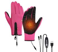Electric Gloves, Heated Hand Warmer, Waterproof Vessel, Intelligent Temp Control, High Mobility Gear, Professional Thermal Hardware, Versatile Warmth Tool For Cycling Hiking Computer Use