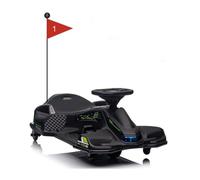 Electric Go Kart 24V for Kids Ages 8+, 180W Brushless Motor