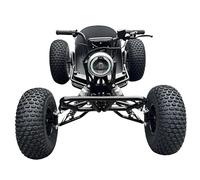 Electric Go Kart Adults/Kids Off-Road 48V 1500W Motor, 8'' Alum Wheels, 10.4Ah(12+Mi) 440lbs, 3-Speed LED & Charger,Family Outdoor Fun (Red)